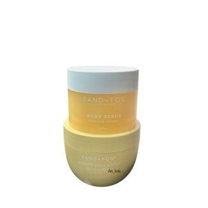 Sand and Fog whipped body butter and scrub 
NEW